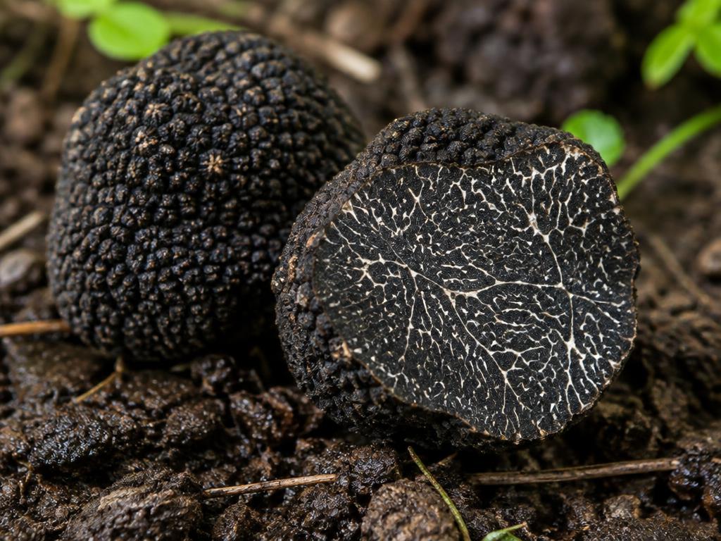 Tartufo: Tartufo Nero Pregiato (Tuber melanosporum Vitt.)